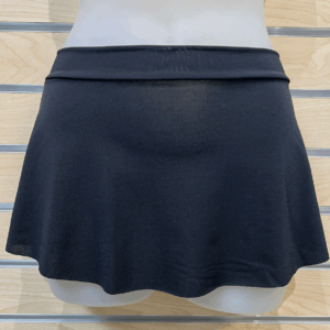 Capezio Black Pull On Bullet Skirt